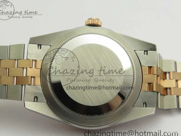 Jubilee RG Dial RG GMF SS 904 Wrapped on RG A2836 Roman Bracelet SS 36mm DateJust Wrapped 116231 0323